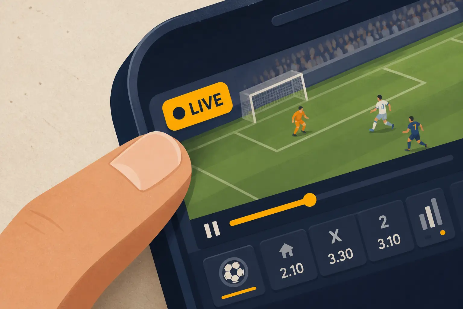 Sportuna Live: Δωρεάν Streaming και Live Στοιχήματα visual guide for Sportuna